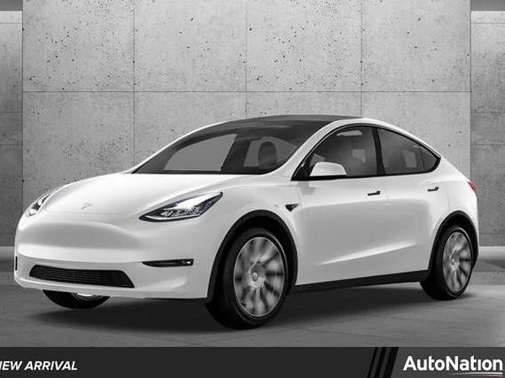 TESLA MODEL Y 2021 5YJYGDEF1MF277752 image
